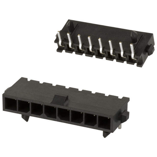 2-1445089-8 TE Connectivity AMP Connectors  Embases à broches mâles